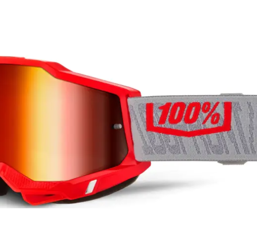 Мотокрос очила 100% ACCURI 2 GATORBACK/RED MIRROR