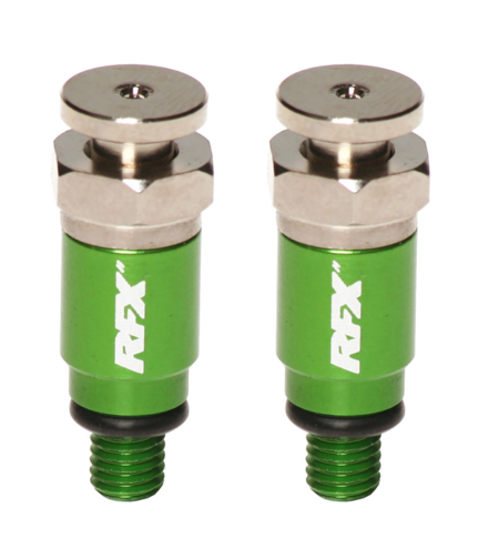 Обезвъздушители за вилка RFX Pro M5x0.8 (Green) Kayaba/Showa RR 250 2T RACING