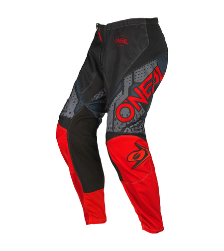 Мотокрос брич O’NEAL ELEMENT CAMO V.22 BLACK/RED