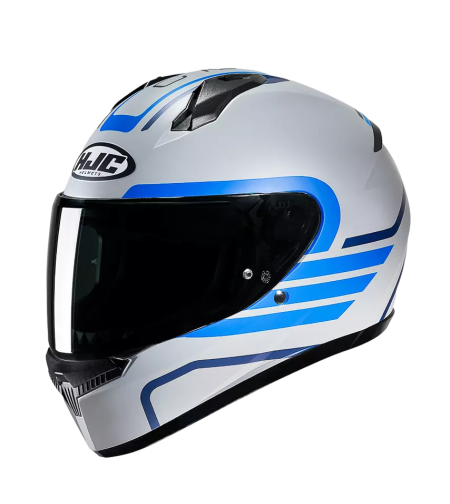 Каска HJC C10 LITO SILVER/BLUE