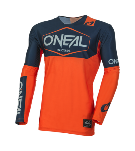 Мотокрос блуза O'NEAL MAYHEM HEXX BLUE/ORANGE V.24