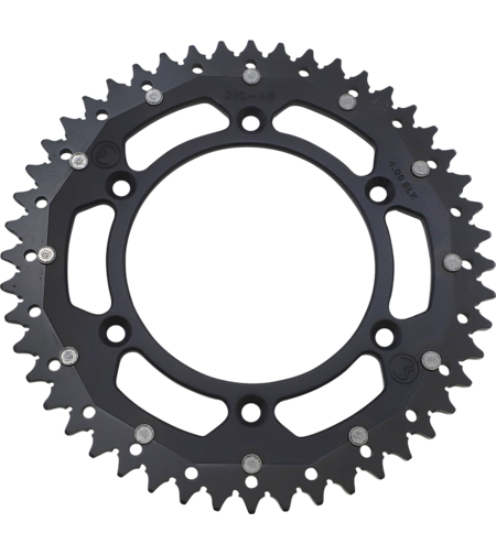 Двукомпонентно зъбно колело MOOSE 1210-210-48 BLACK