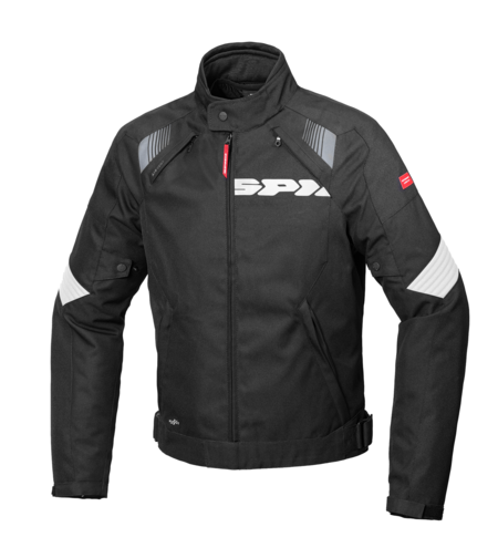 Текстилно мото яке SPIDI FLASH EVO H2OUT BLACK/WHITE