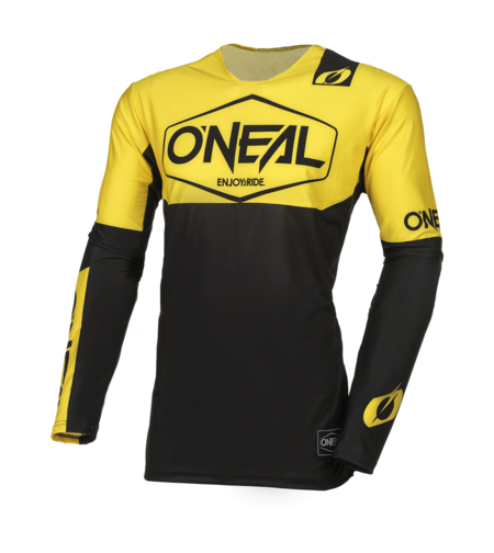Мотокрос блуза O'NEAL MAYHEM HEXX BLACK/YELLOW V.24