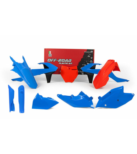 Комплект пластмаси RACETECH Plastic Kit Blue/Orange Limited Edition KTM 16-18