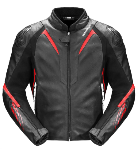 Кожено мото яке SPIDI NKD-1 Red