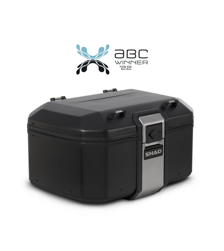Алуминиев мото куфар SHAD TR55 Черен - 55 литра