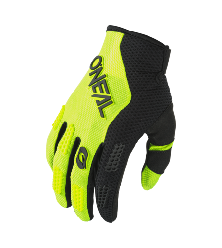 Mотокрос ръкавици O'NEAL ELEMENT RACEWEAR BLACK/NEON YELLOW V.24