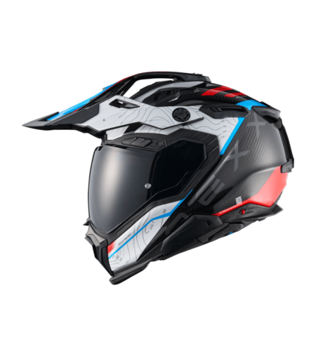 Адвенчър каска NEXX X.WED3 FURKA RED/BLUE