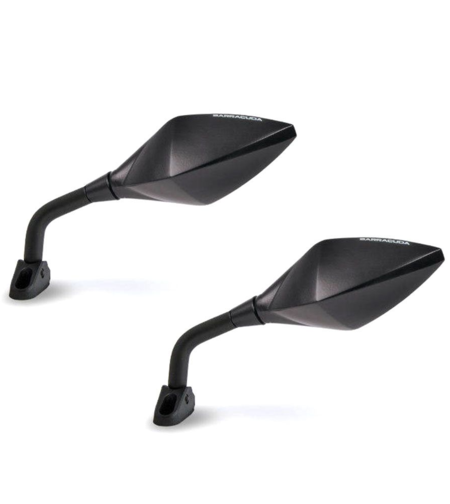 Огледала за мотор BARRACUDA RACE BLACK MATT