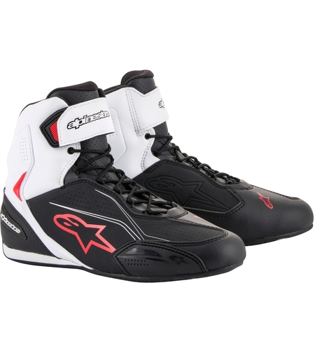 Мото боти ALPINESTARS FASTER-3 BLACK/WHITE/RED
