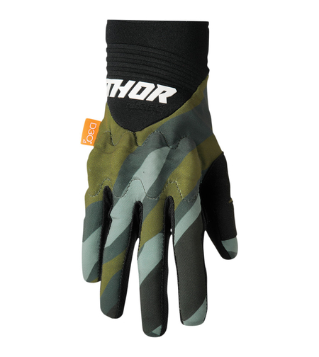 Мотокрос ръкавици THOR REBOUND CAMO/BLACK