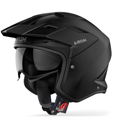 Kаска за скутер AIROH Kombakt BLACK MATT