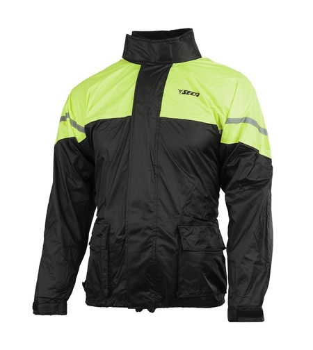 Дъждобран SECA RAIN BLACK/FLUO