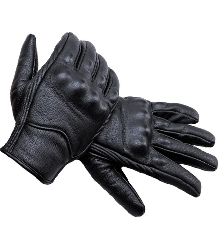 Кожени мото ръкавици MOTO ID ROUTE BLACK