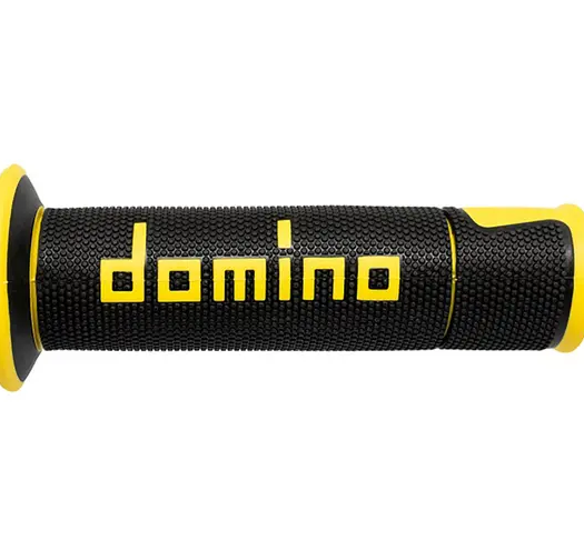 Ръкохватки DOMINO GRIPS A450 PAIR BLACK/YELLOW