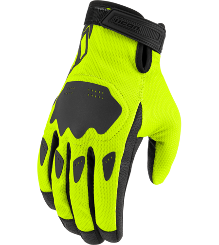 Мото ръкавици ICON HOOLIGAN CE - HI-VIZ