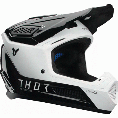 Мотокрос каска THOR FLEET STORM BLACK/WHITE