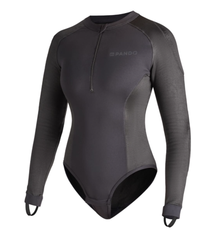 Дамско протекторно боди PANDO MOTO - SHELL WW BLACK 02