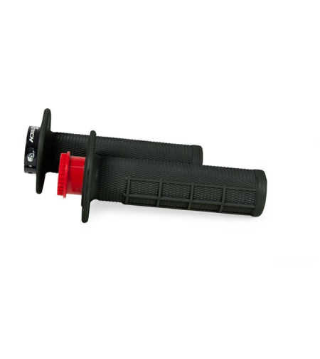Ръкохватки RACETECH R20 Lock On Grips Half Waffle BETA 20 (Black)