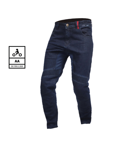 Мото дънки Trilobite Strada DARK BLUE AA slim