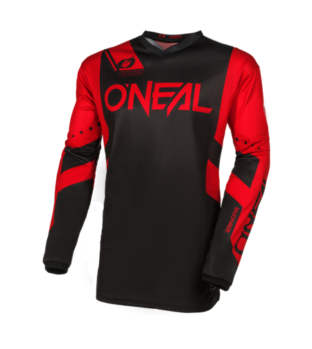Мотокрос блуза O`NEAL ELEMENT RACEWEAR BLACK/RED V.24