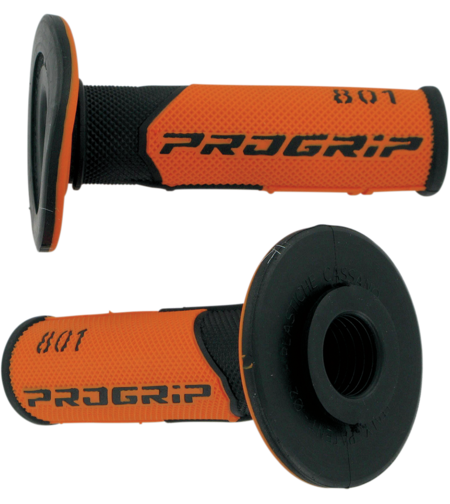 Мотокрос ръкохватки PROGRIP 801 Hybrid Duo-Density BLACK/ORANGE