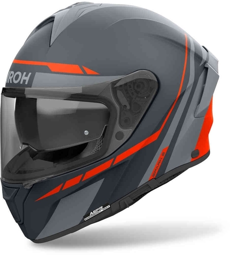 Каска  AIROH SPARK 2  SPINNER ORANGE MATT