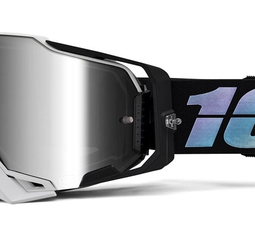 Мотокрос очила 100% ARMEGA KRISP MIRROR SILVER