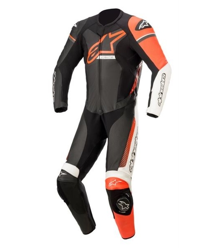 Кожен мото екип ALPINESTARS GP FORCE V2 BLACK/RED/WHITE