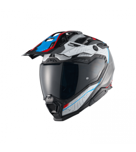 Адвенчър каска NEXX X.WED3 FURKA RED/BLUE