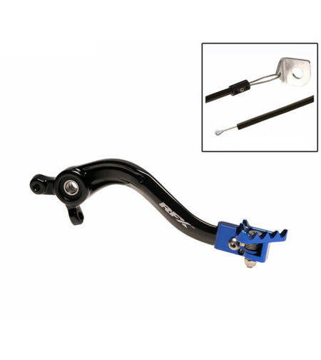 Заден лост за спирачка RFX Pro FT Rear Brake Lever (Black/Blue) Sherco SE/SE-F