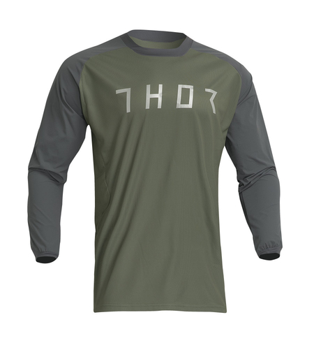 Мотокрос джърси THOR TERRAIN ARMY/CHARCOAL 23'