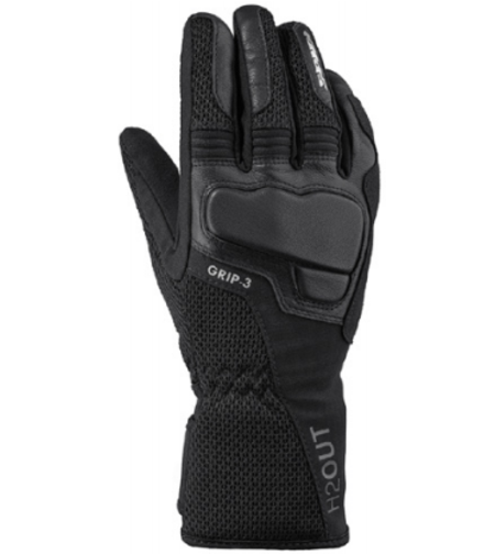 Текстилни мото ръкавици SPIDI GRIP 3 H2OUT  Black