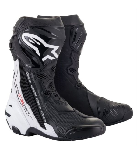Ботуши ALPINESTARS SUPERTECH R VENTED BLACK/WHITE