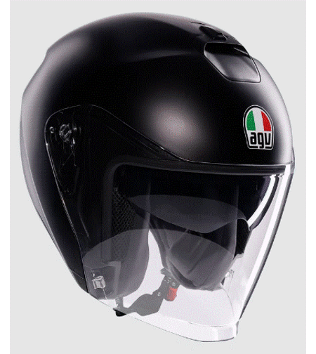 Каска за скутер AGV IRIDES BLACK MATT