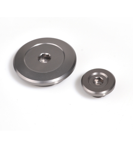 Капак за синхронизиране RFX Pro Engine Timing Plug Set (Mineral Grey) - Yamaha YZF250 14-25 / YZF450