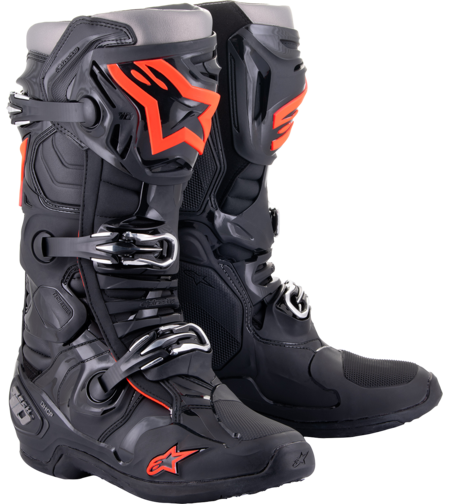 Мотокрос ботуши ALPINESTARS TECH 10 BK/RD/FLUO
