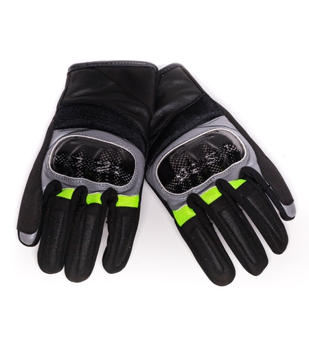 Летни ръкавици BLACK BIKE CARBO CITY YELLOW