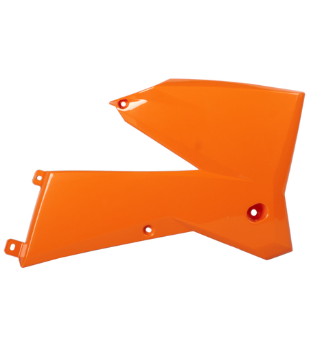 Пластмасови капаци за радиатор Polisport КТМ SX / SX-F / EXC / EXC-F /XC / XC-F / MXC KTM Orange OEM Color