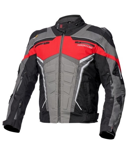 Текстилно мото яке ADRENALINE SCORPIO BLACK/RED/GRAY