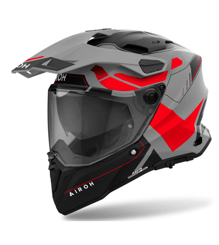 Каска AIROH COMMANDER 2 REVEAL RED FLUO MATT