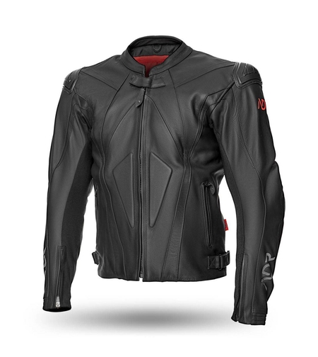 Кожено мото яке ADRENALINE SYMETRIC BLACK