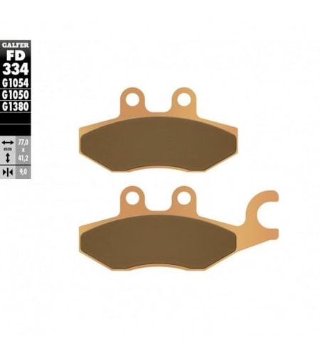 Предни/Задни мото накладки Galfer SINTERED SCOOTER COMPOUND FD334G1380