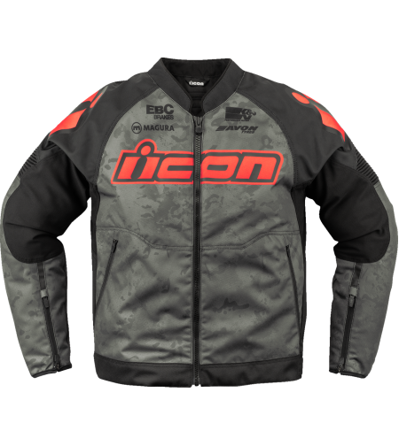 Мото яке ICON Overlord3™ CE Magnacross CE DARK GRAY