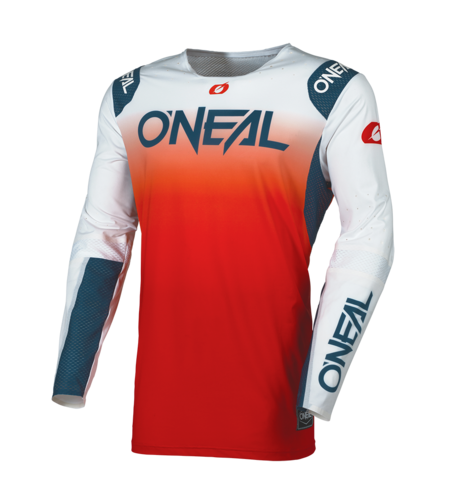 Мотокрос блуза O'NEAL PRODIGY FIVE FIVE RED/ORANGE/NAVY BLUE V.26