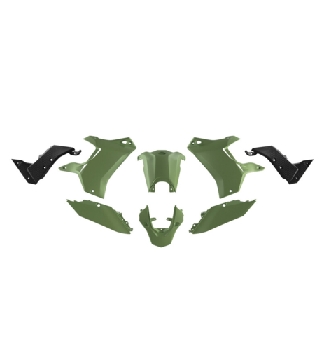 Комплект пластмаси RACETECH Plastic Kit (Camo Green) Yamaha Tenere 700 19-24
