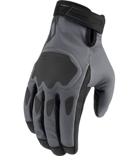 Мото ръкавици ICON HOOLIGAN CE - GREY