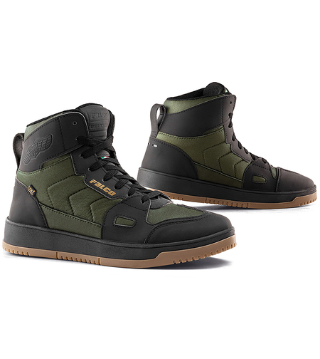 Дамски мото боти FALCO HARLEM ARMY GREEN