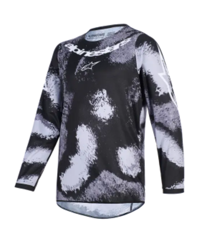 Детско мотокрос джърси Alpinestars FLUID LAHND IRON CAMO